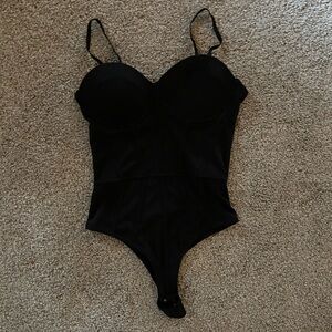 Black Corset Bodysuit